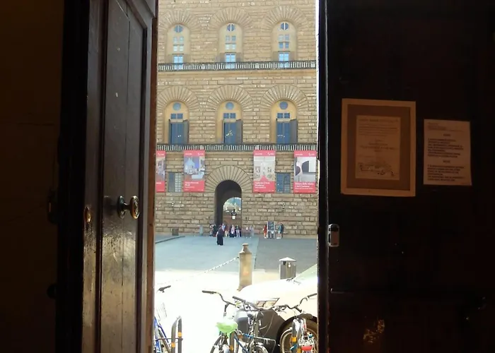 Panoramic View 2 Pitti Palace Close 2ponte Vecchio Firenze